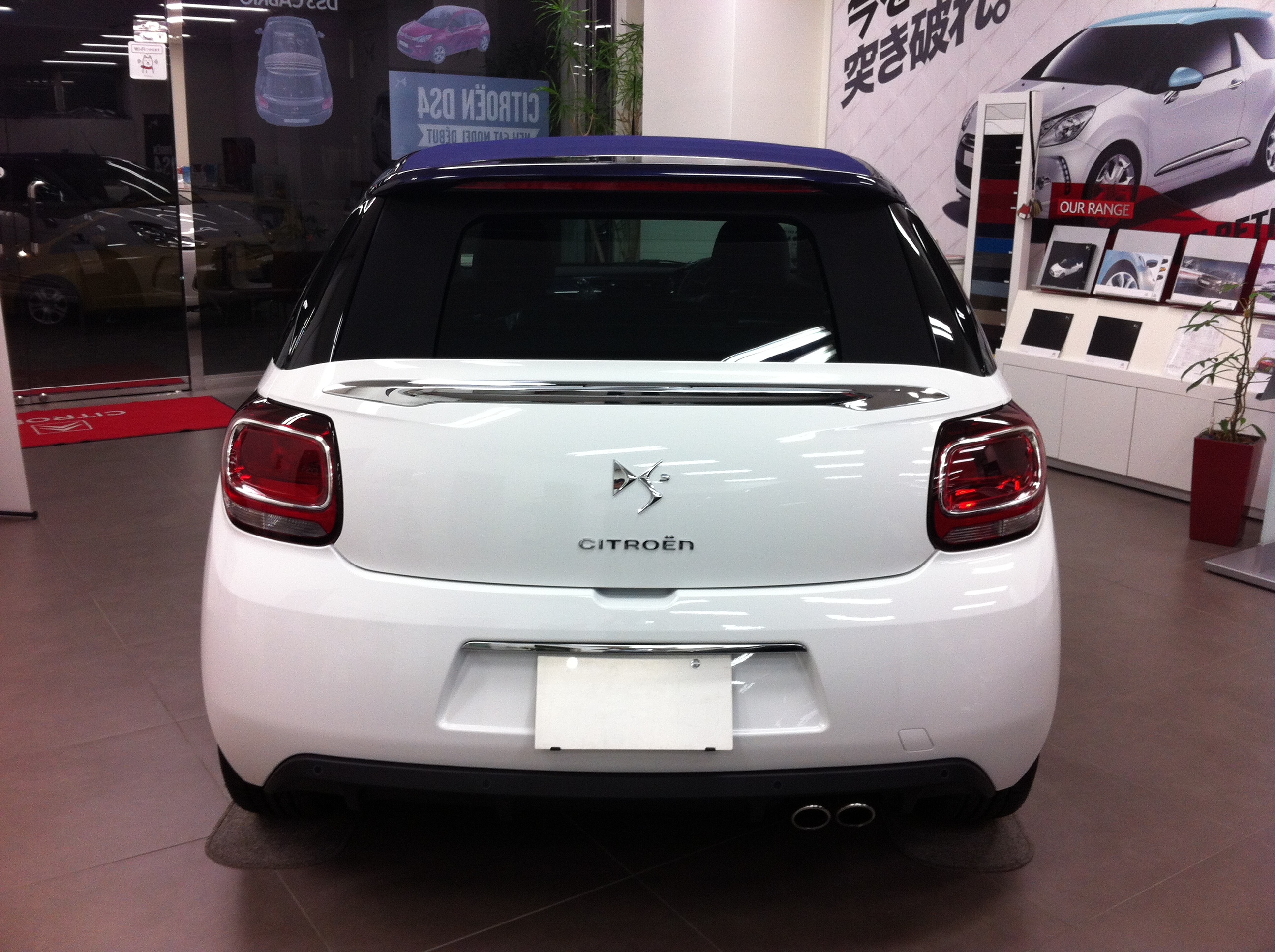 DS3　CABRIO　登場！！