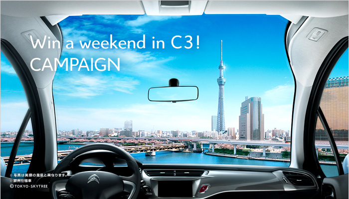 Win a weekend in C3!