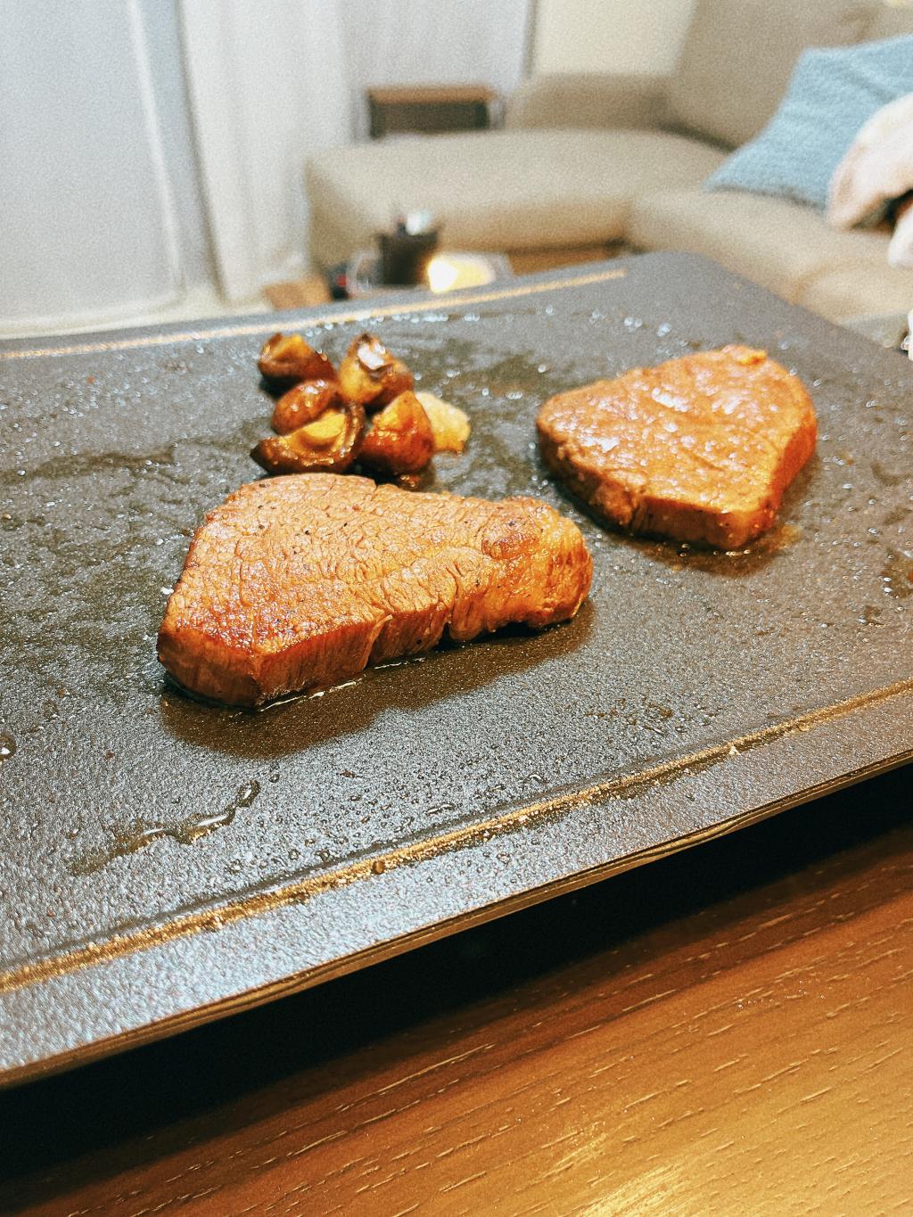 贅沢なお肉をいただきました。