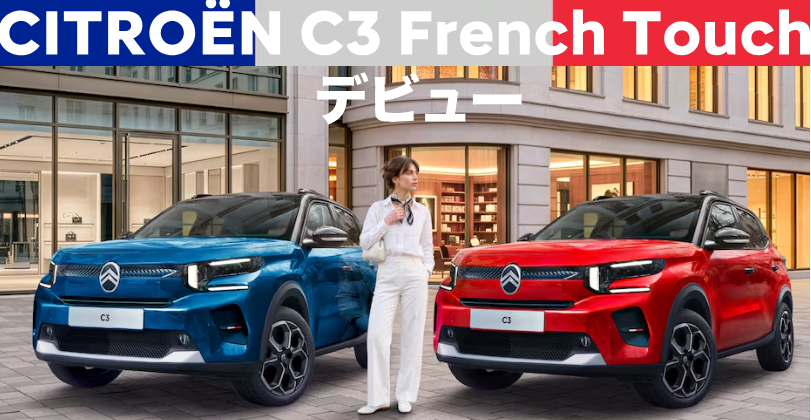 限定車　「C3 MAX HYBRID French Touch」を発売！！ 